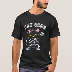 T-shirt Scanner de chat Chat aux rayons X Radiologie du ch