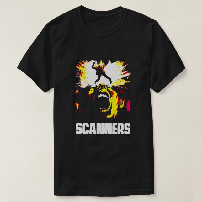 T-shirt scanners  (Design devant)