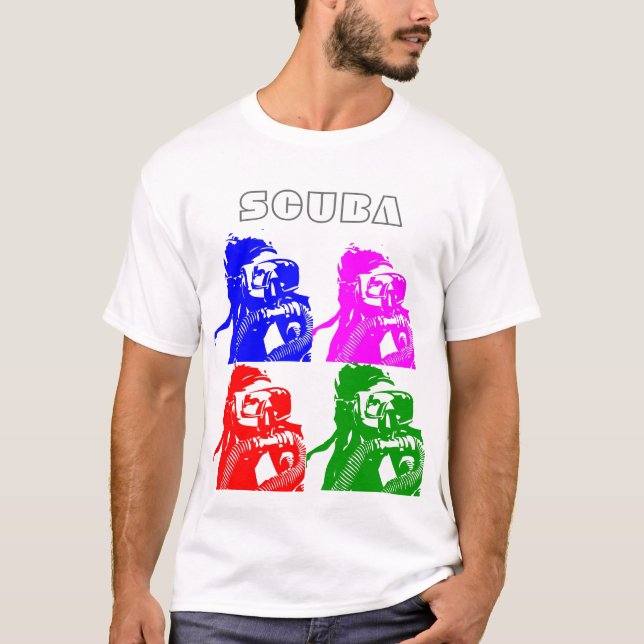 T-shirt Scaphandre coloré (Devant)