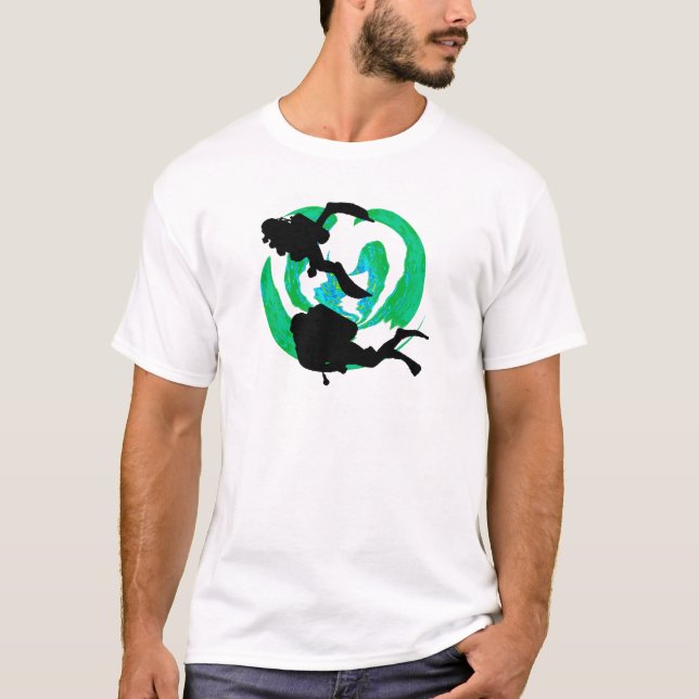 T-SHIRT SCAPHANDRE RÊVEUR DE TEMPS (Devant)