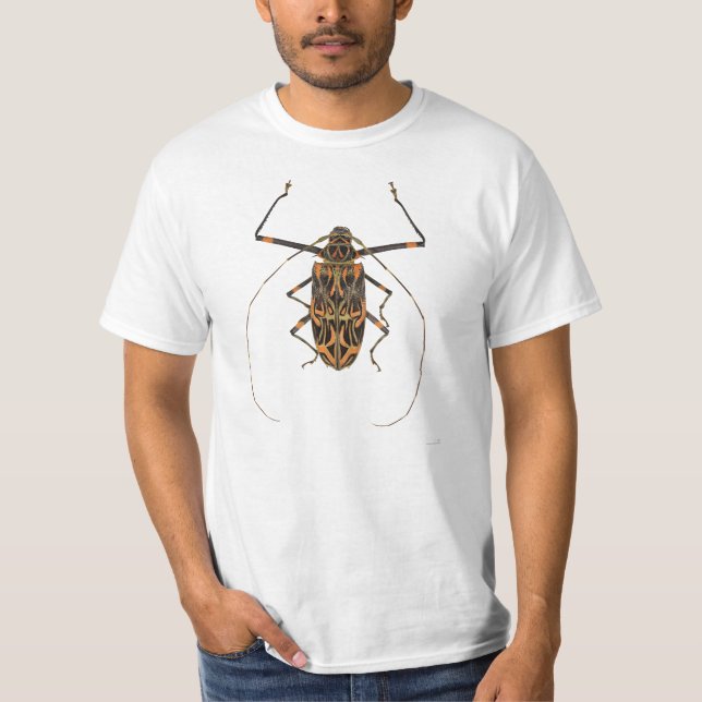 T-shirt Scarabée Acrocinus Longimanus de harlequin (Devant)