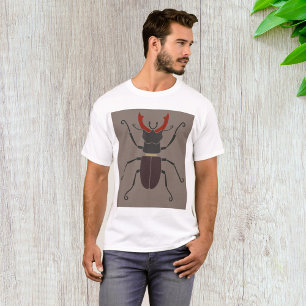 T-shirt Scarabée Stagiaire Bold Minimaliste Insecte