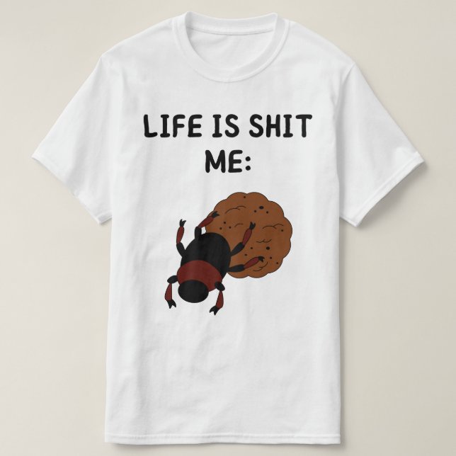 T-shirt Scarabée stercoraire (Design devant)