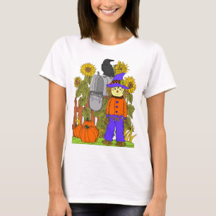 T-shirt Scarecrow et Citrouilles