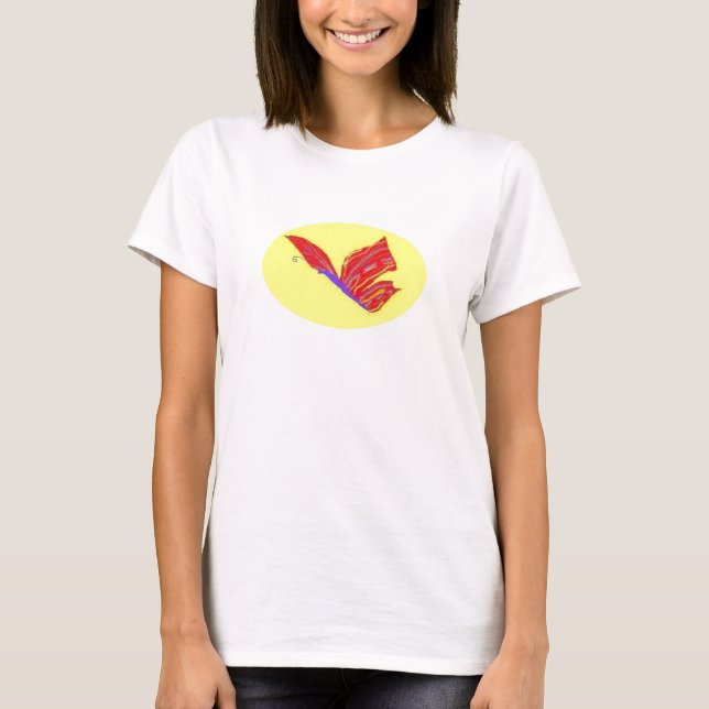 T-shirt Scarlet Flight - chemise (Devant)