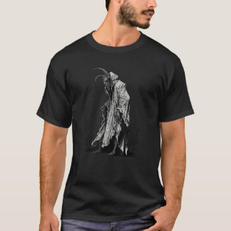 T-shirt Scary Christmas  Krampus The dark spirit of the fe