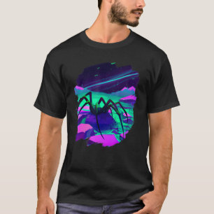 T-shirt Scary Déplaisant géant Mutant Spider Créature dans