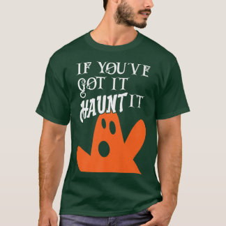 T-shirt Scary Halloween Déplaisant fantôme si vous l'avez 