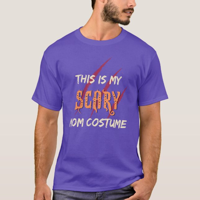 T-shirt Scary Mom retro (Devant)