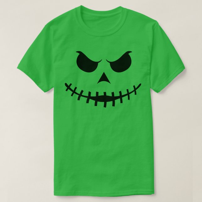 T-shirt Scary Pumpkin, JackOLantern, Halloween Costume  (Design devant)