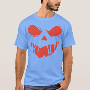 T-shirt Scary Smile Face Halloween Design Premium T-shirt6