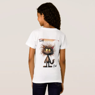 ⭐ T-shirt Scat Cat – Enfant au chat drôle aux poil