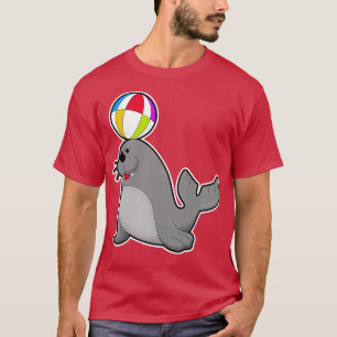 T-shirt Sceau aux sports nautiques avec water polo