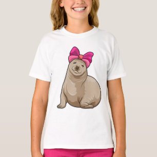 T-shirt Sceau avec ruban