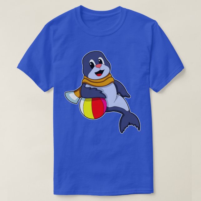 T-shirt Sceau avec Water polo 2 (Design devant)
