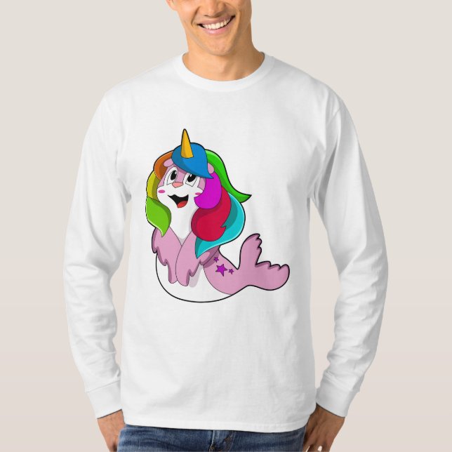 T-shirt Sceau comme licorne (Devant)