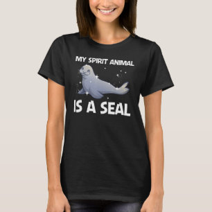 T-shirt Sceau cool Pour Hommes Femmes Sceau De Harpe Anima