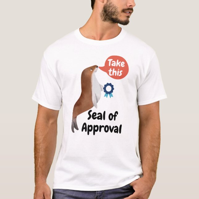T-shirt Sceau d'approbation (Devant)