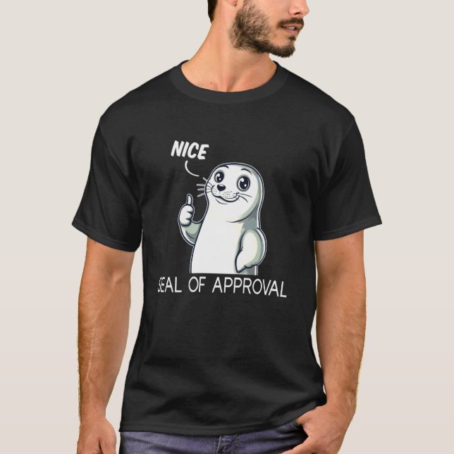 T-shirt Sceau d'approbation (Devant)