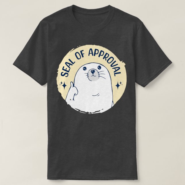 T-shirt Sceau D'Approbation (Design devant)