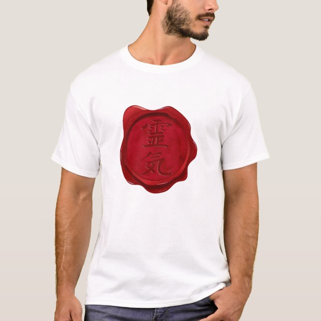 T-shirt sceau de cire - REIKI (Devant)