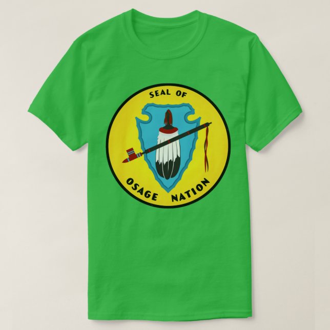 T-shirt Sceau De La Nation Osage (Design devant)