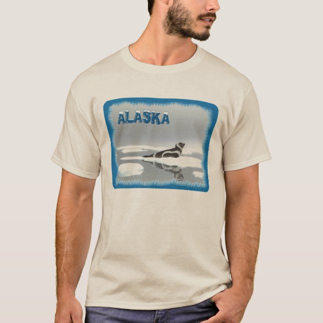 T-shirt Sceau De Ruban Sur Glace (Devant)