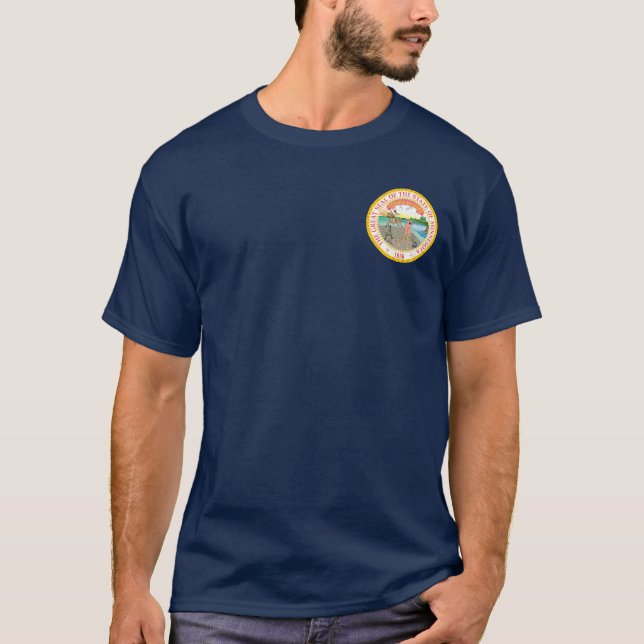 T-shirt Sceau d'État du Minnesota (Devant)