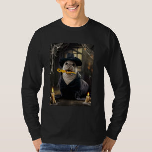 T-shirt Sceau d'Halloween déplaisant Scandale Éffrayant Oc