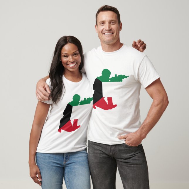 T-shirt Sceau du Koweït (Unisexe)