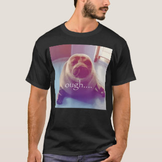 T-shirt Sceau Ough Drôle