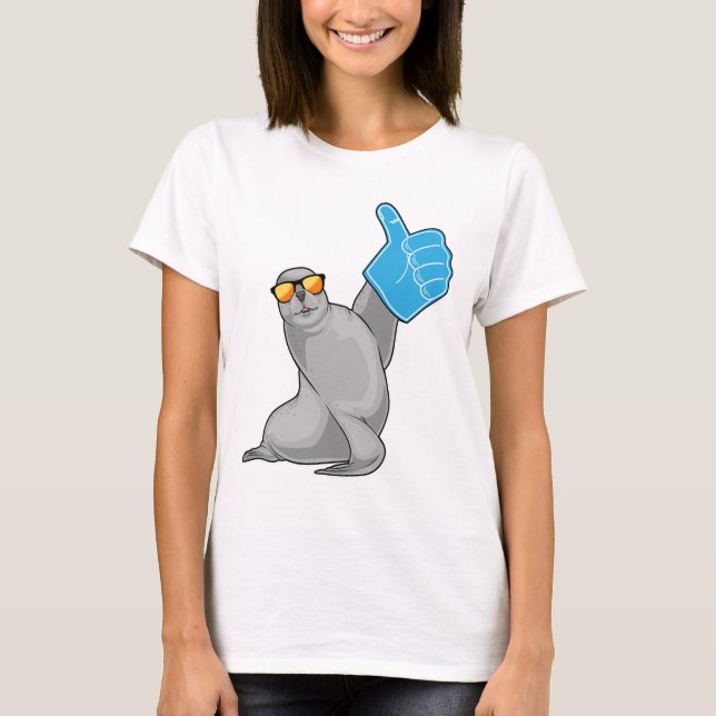 T-shirt Sceau Pouce levé (Devant)