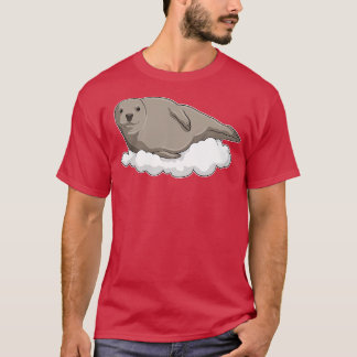 T-shirt Sceau sur les nuages