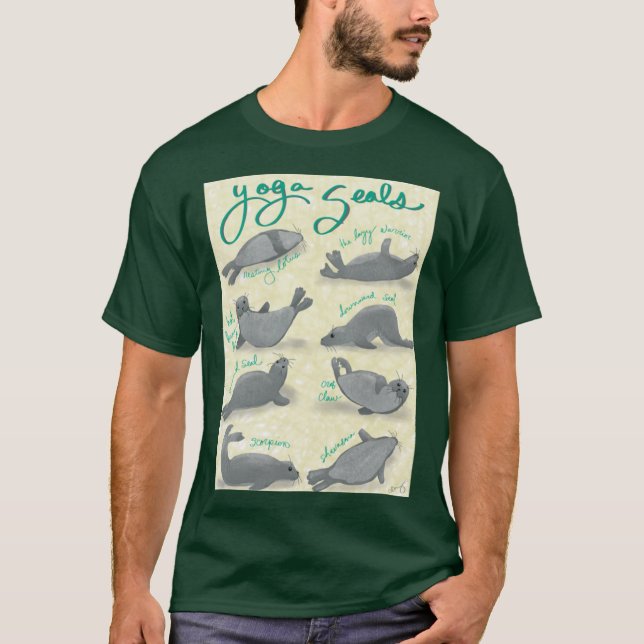 T-shirt Sceaux de Yoga (Devant)