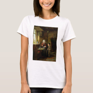 T-shirt Scellant une lettre, 1890 (huile sur le panneau)
