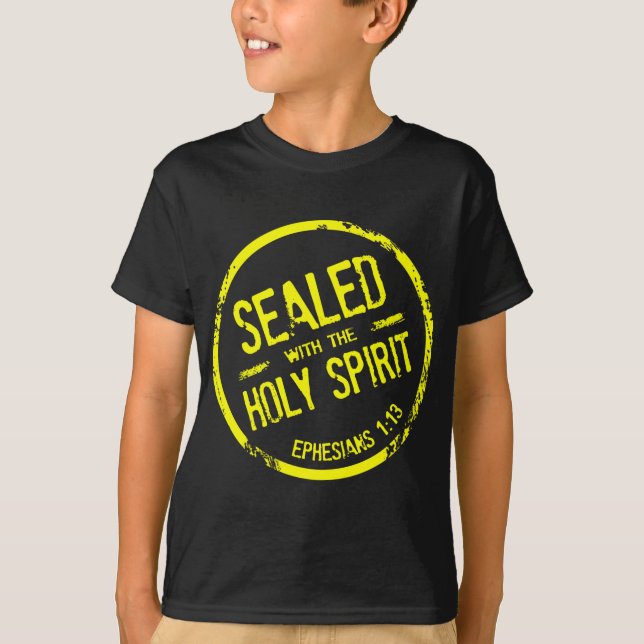 T-shirt SCELLÉ avec le SAINT-ESPRIT (Devant)