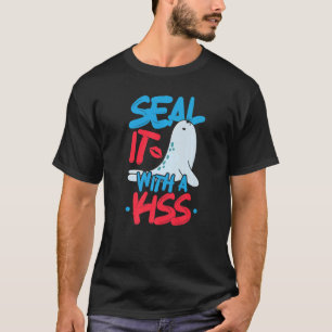 T-shirt Sceller Avec Un Baiser Animal Marine Biologie Sea