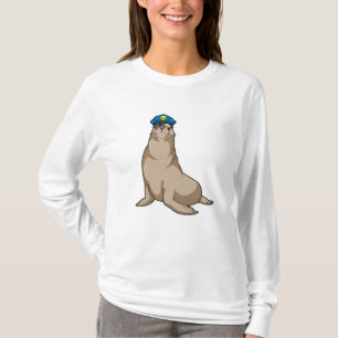 T-shirt Sceller comme agent de police