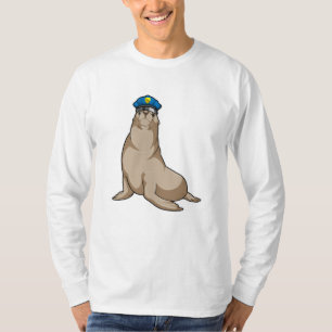 T-shirt Sceller comme agent de police