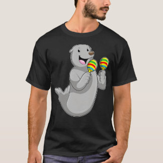 T-shirt Sceller en musicien avec maracas