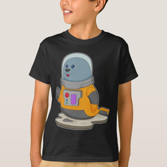 T-shirt Sceller l'espace astronaute (Devant)