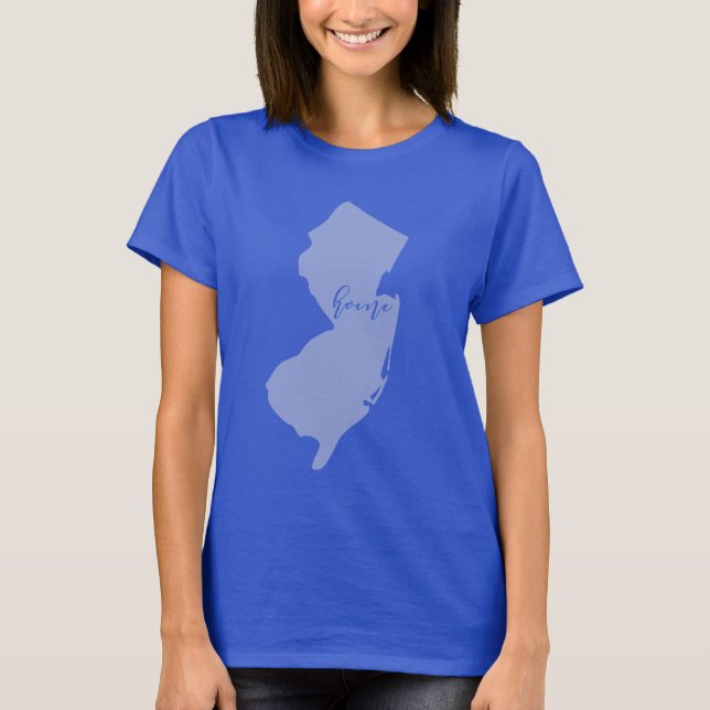 T-shirt scénario de maison du New Jersey (Devant)