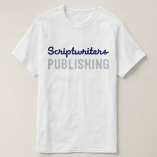 T-shirt Scénaristes éditant le bleu marine/T-shirt gris