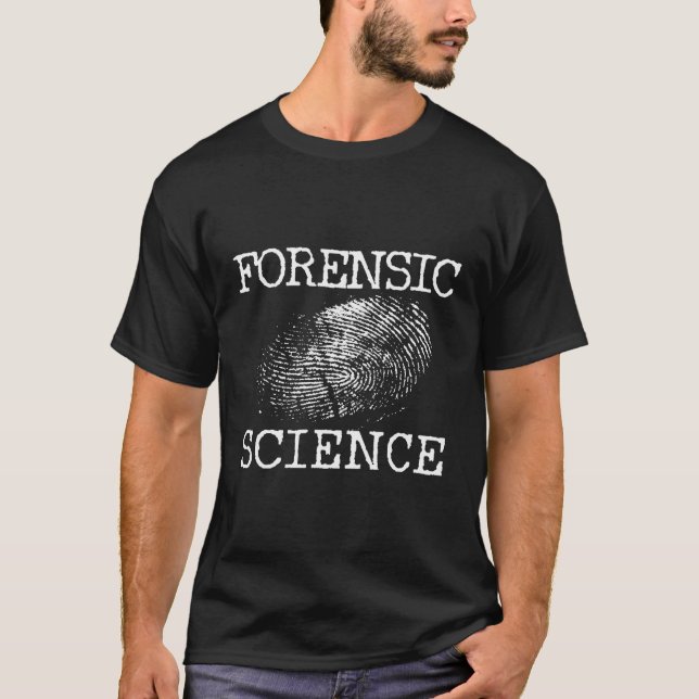 T-shirt Scène criminelle (Devant)