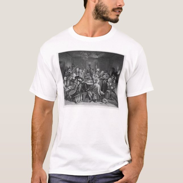 T-shirt Scène dans une Chambre de jeu (Devant)