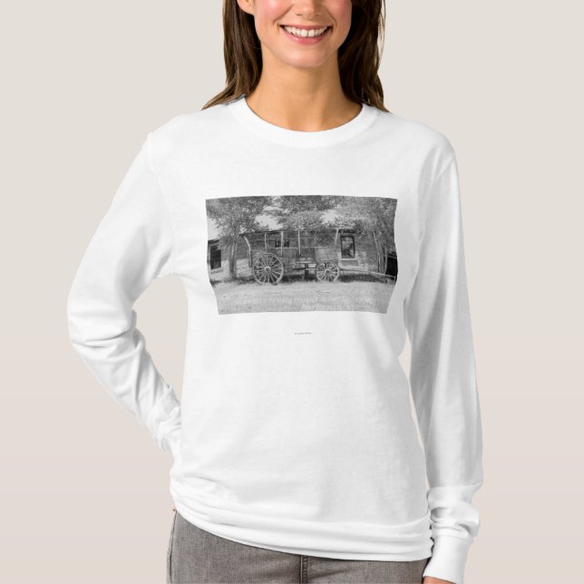 T-shirt Scène de chariot de Frieght (Devant)