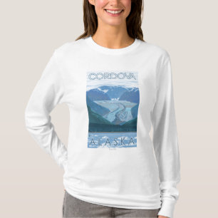 T-shirt Scène de glacier - Cordova, Alaska