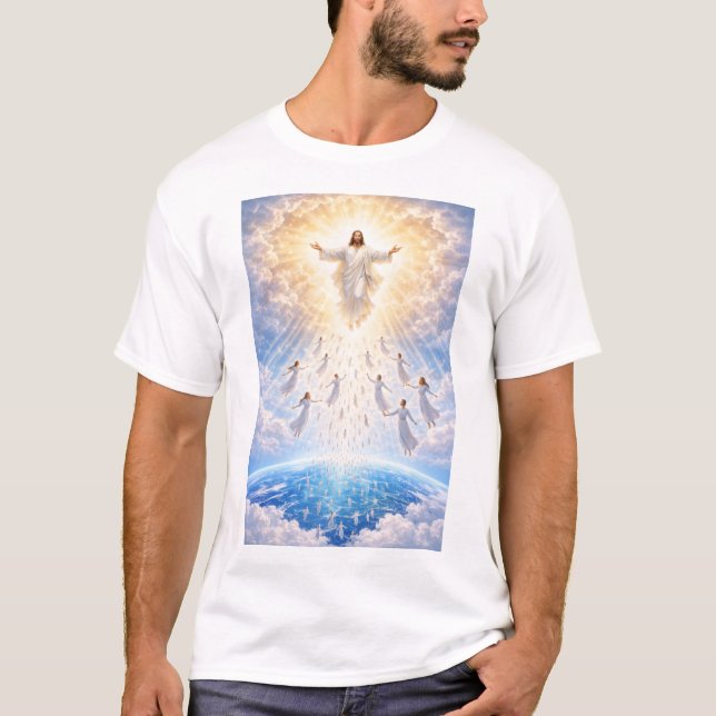 T-shirt Scène de l'ENLÈVEMENT sur le devant PRET OU PAS su (Devant)