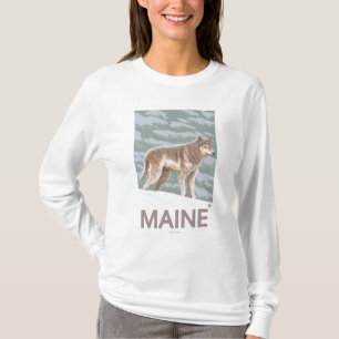 T-shirt Scène de MaineWolf