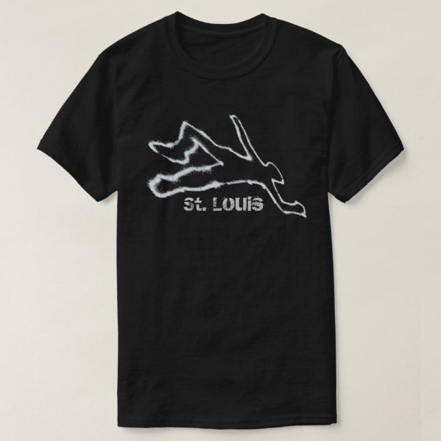 T-shirt Scène de meurtre Votre texte (Design devant)